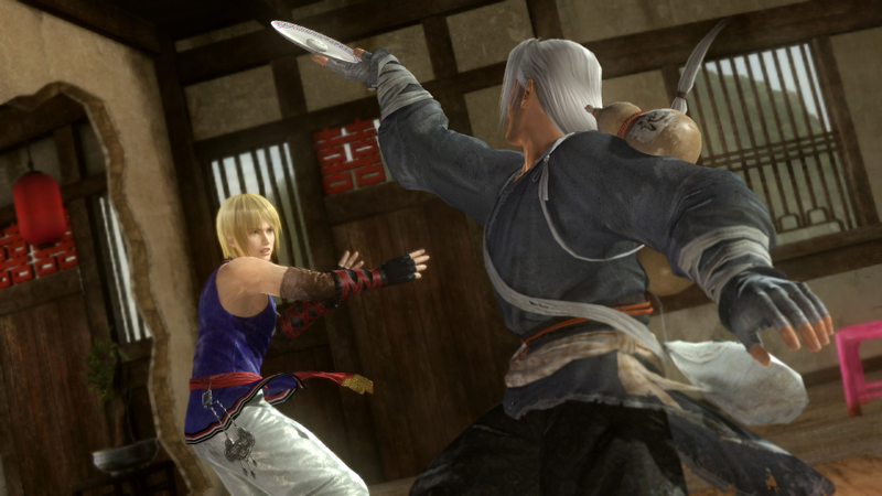 Illustration for article titled Witness Dead or Alive 5's Latest Fighters Engaged in a Quaint Dinner to the Death